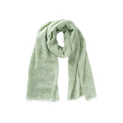 Yaya Melange scarf SAGE GREEN 03-501029-403