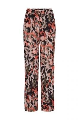 Freequent FQLEXEY-PANTS Black w. Hot Coral 204323