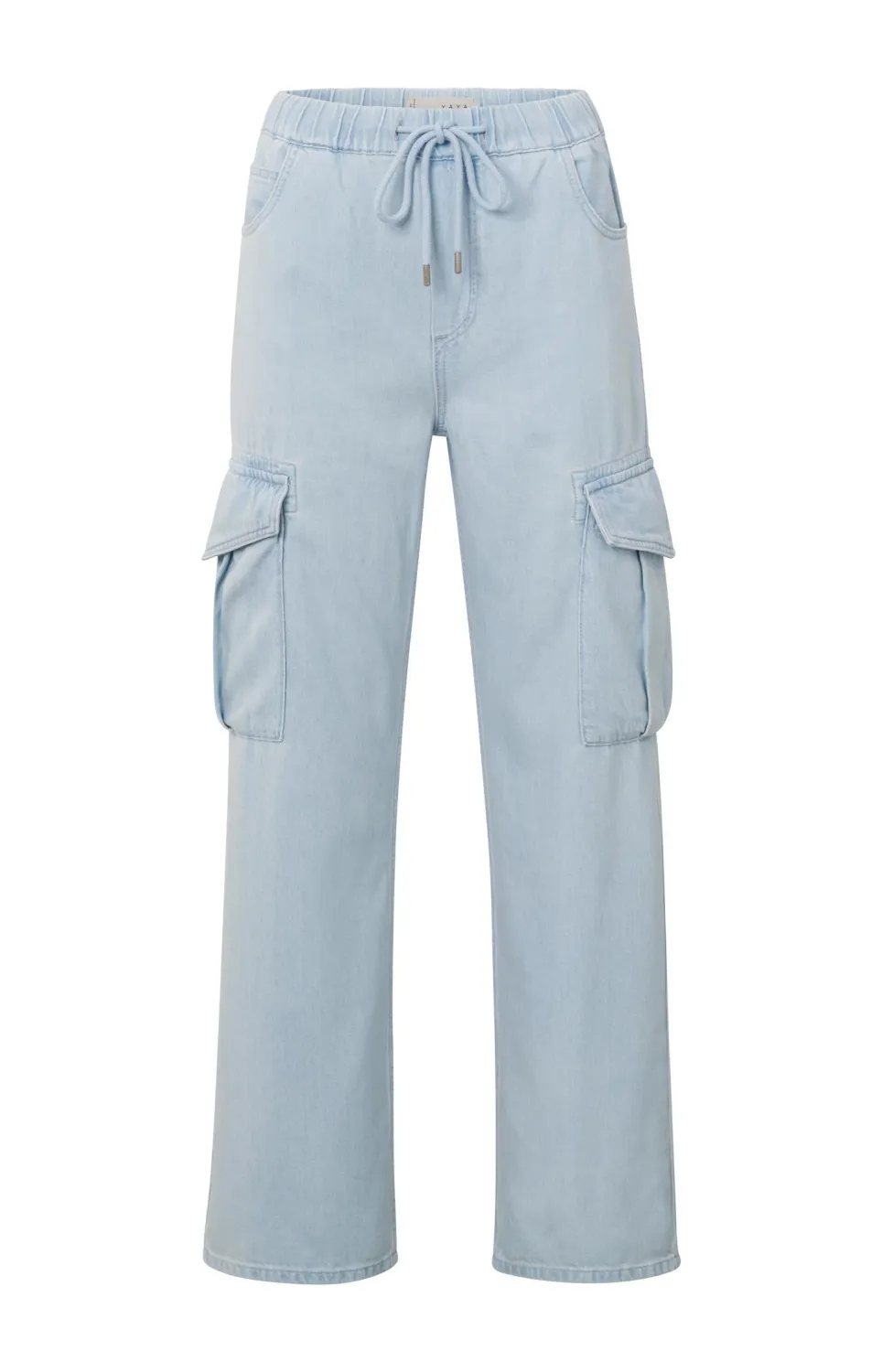 Yaya Cargo denim LIGHT BLUE DENIM 01-311057-405