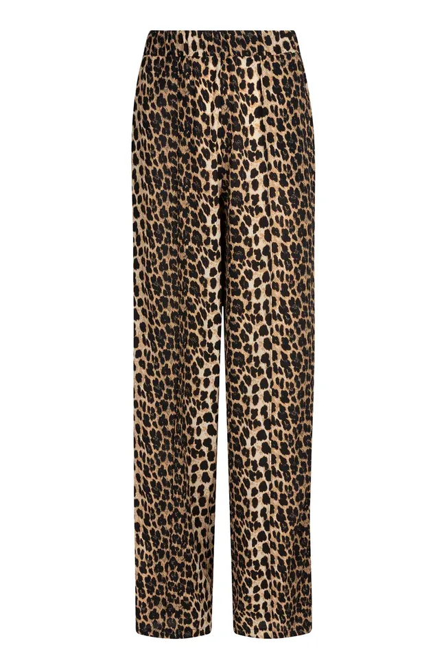 Ambika Broek Hailey brown leopard Hailey