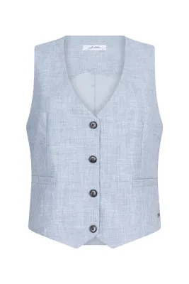Ambika waistcoat blue 230321