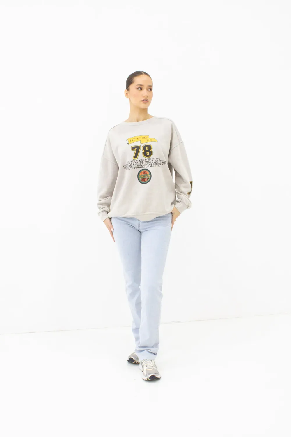 Straight jeans extra lang med blue RD2329