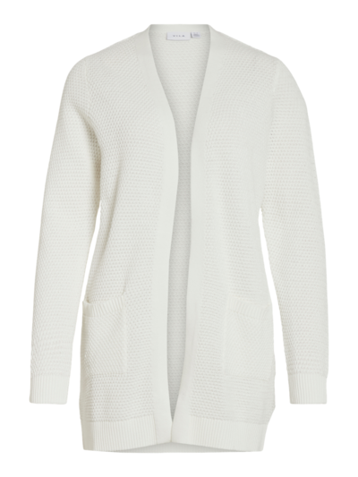 Vila VIDALO L/S KNIT CARDIGAN- NOOS White Alyssum 14097125