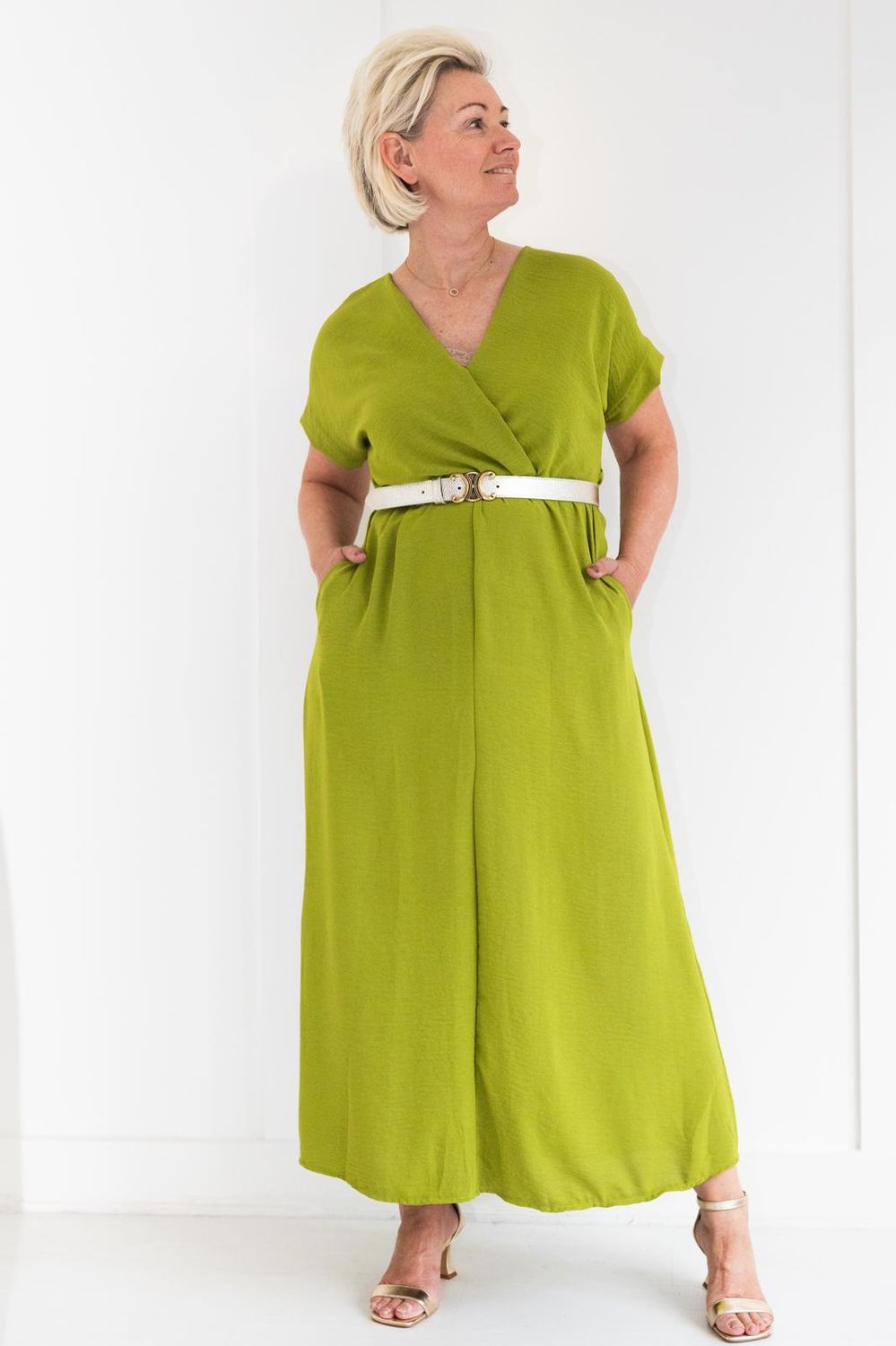 Ambika Jurk lang Peridot 50962