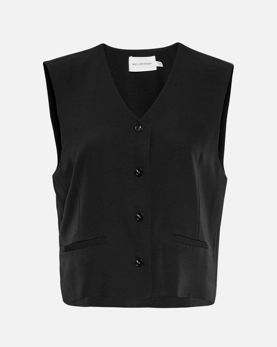 MSCH Copenhagen Nichelle Waistcoat BLACK 18531