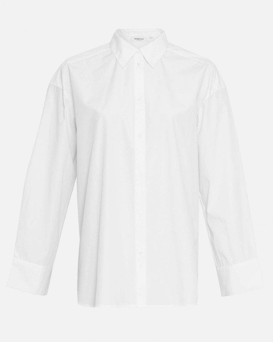 MSCH Copenhagen Talora Zenika Shirt BRIGHT WHITE 18286, Size: S/M