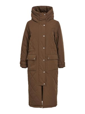 Object OBJKATIE LONG COAT NOOS bruin 23035938