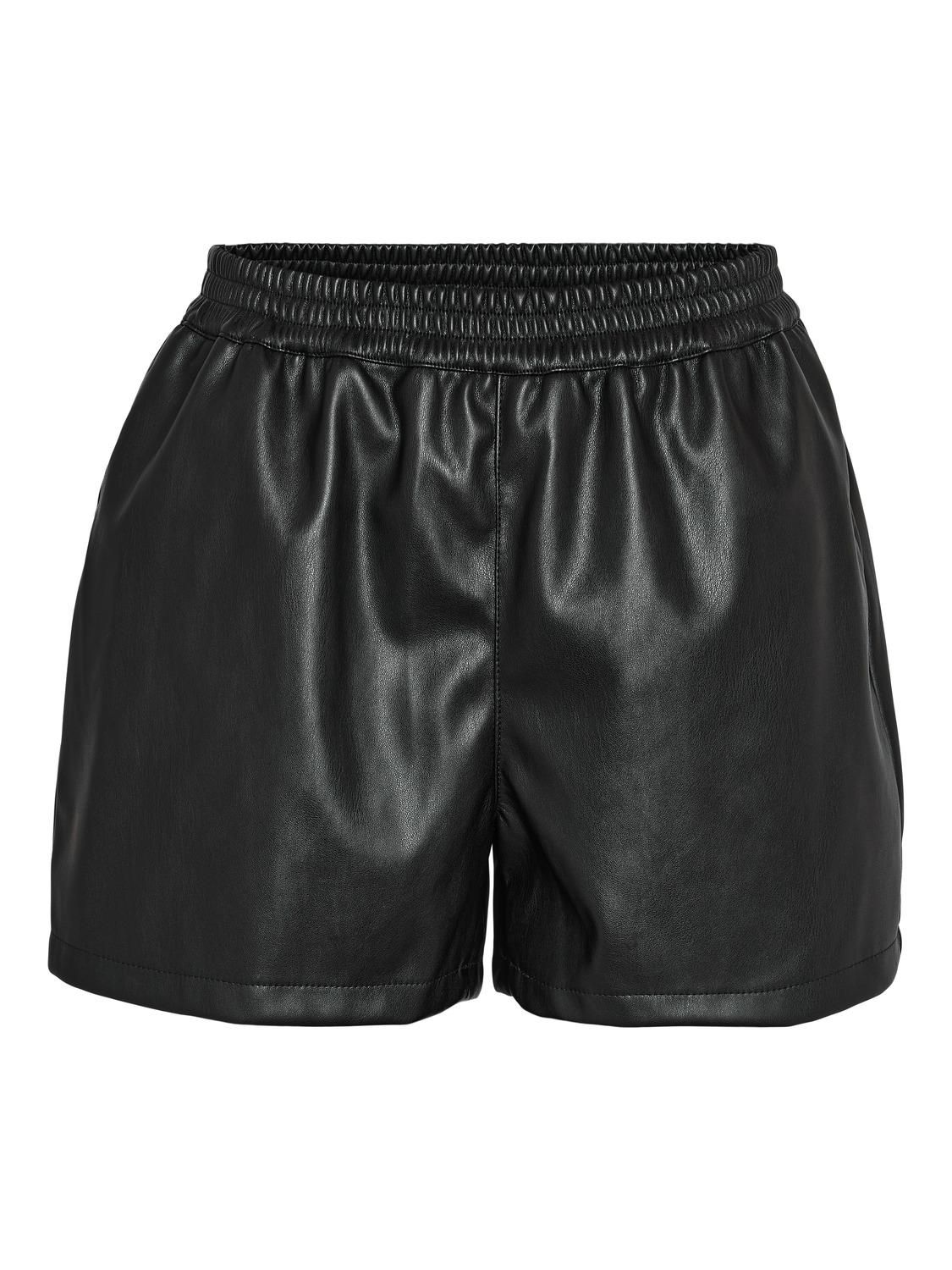 Noisy May NMANDY PU HW SHORTS WVN NOOS Black 27029281