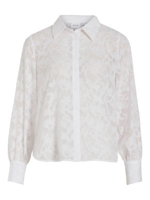Vila VIFLEMA NEW L/S SHIRT - NOOS Bright White 14095900