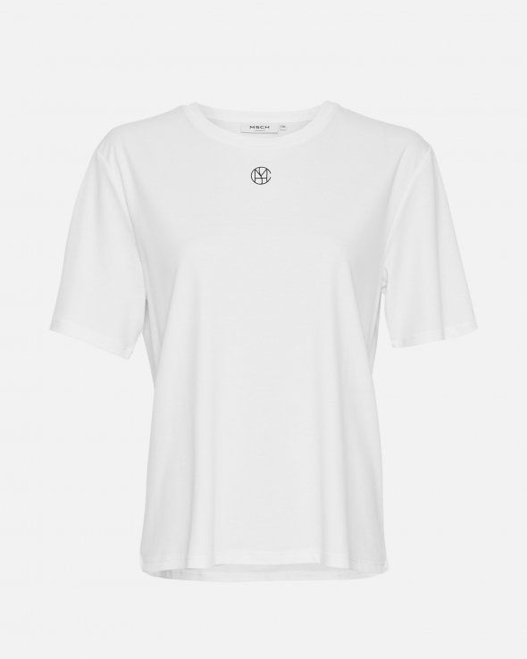 MSCH Copenhagen Melea Icon Tee B WHITE/BLACK 18453