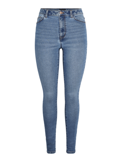 Pieces PCDANA HW SKINNY JEANS MB402 NOOS B: Medium Blue Denim 17149274