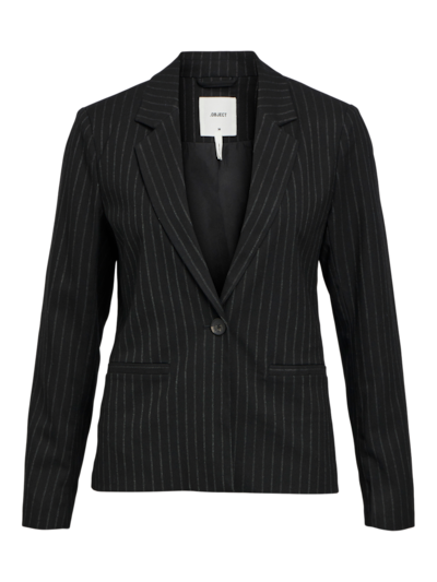 Object OBJLISA L/S BUTTON BLAZER AOP NOOS Black/Grey 23044564