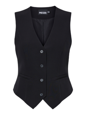Pieces PCBOZZY VEST NOOS EXP BC Black 17151452