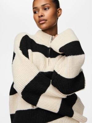 Pieces PCNALINI LS HALF ZIP KNIT BC 245215002 17151182