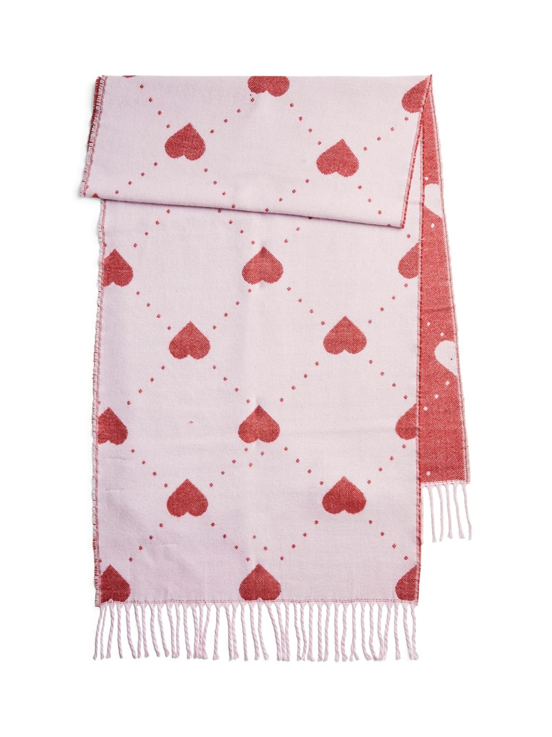 Pieces PCNIMONNA LONG  SCARF BC Pink Lavender/Red da 17152228
