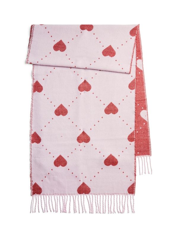 Pieces PCNIMONNA LONG  SCARF BC Pink Lavender/Red da 17152228