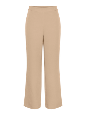 Pieces PCBOZZY HW WIDE PLAIN PANT NOOS BC Silver Mink 17140744