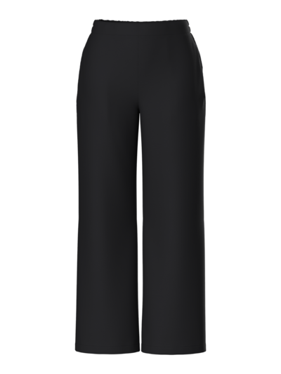 Pieces PCBOZZY HW WIDE PLAIN PANT NOOS BC Black 17140744