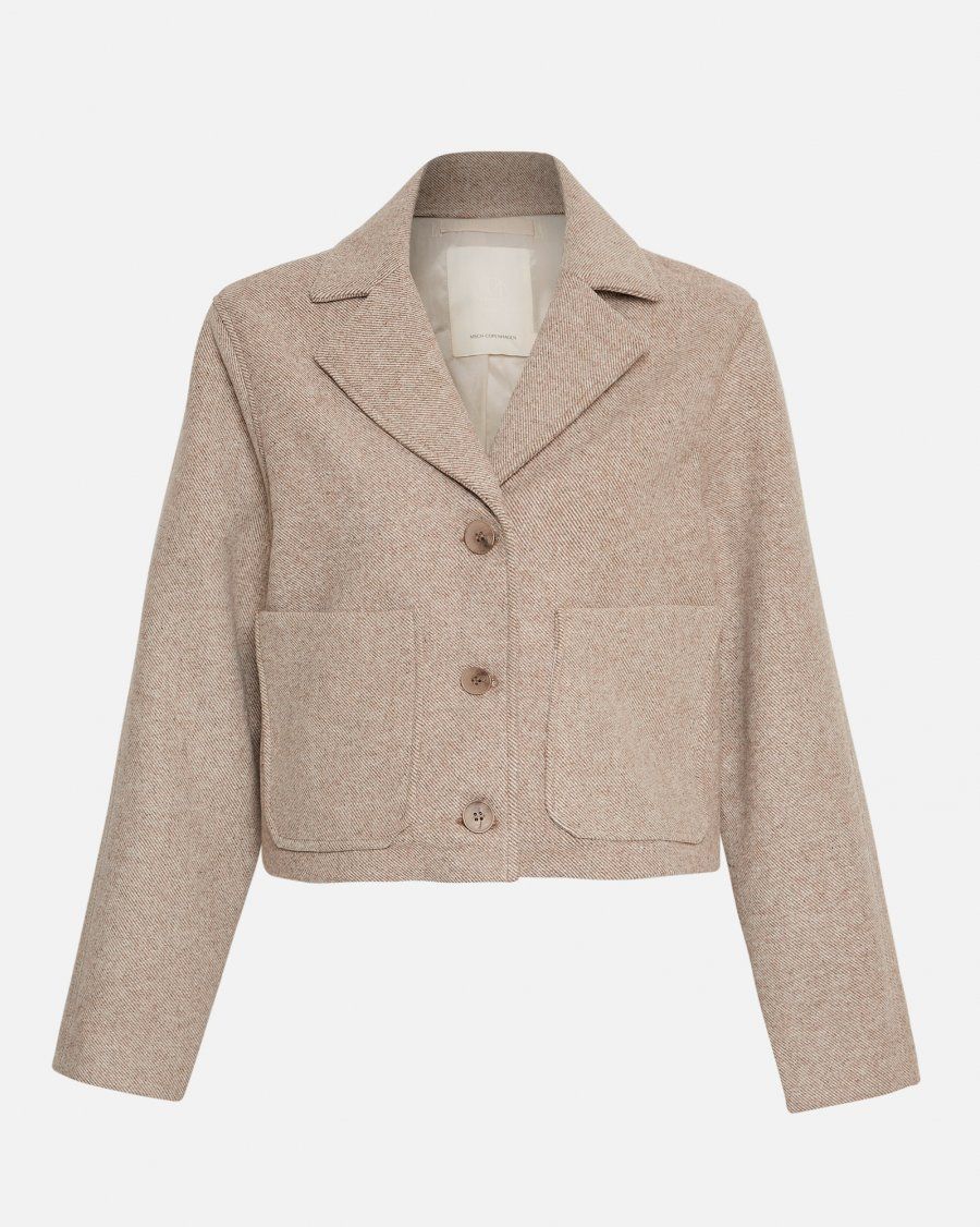 MSCH Copenhagen Boone Josia Short Jacket CARIBO/SILVER L 18443