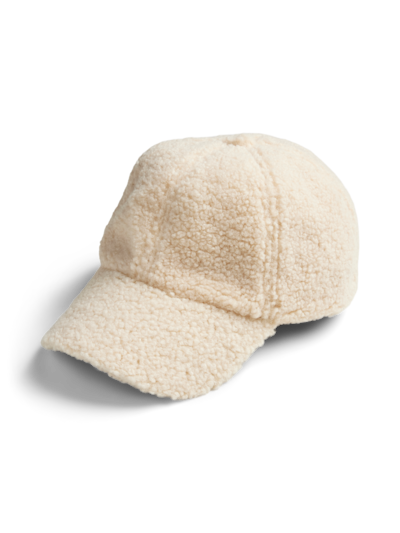 Pieces PCNETTY TEDDY CAP BC White Pepper 17152504