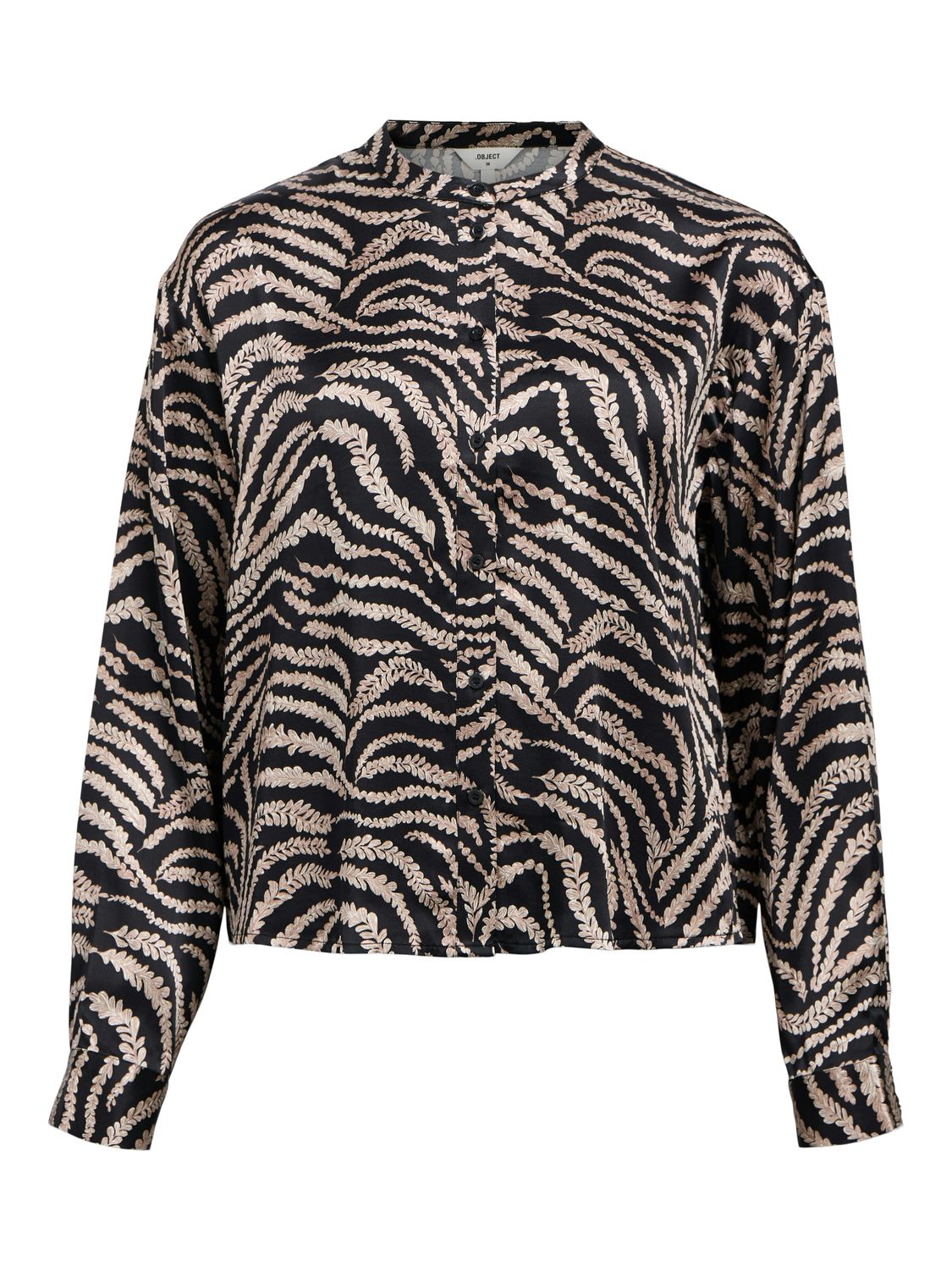 Object OBJSPINE LO L/S TOP 136 Black/White sand 23045537