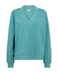Freequent FQNICE-PULLOVER Dusty Turqoise 204190