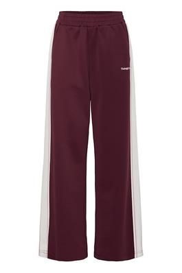 The Jogg Concept JCSIMA WIDE TAPE PANTS Windsor Wine Mix 22800726