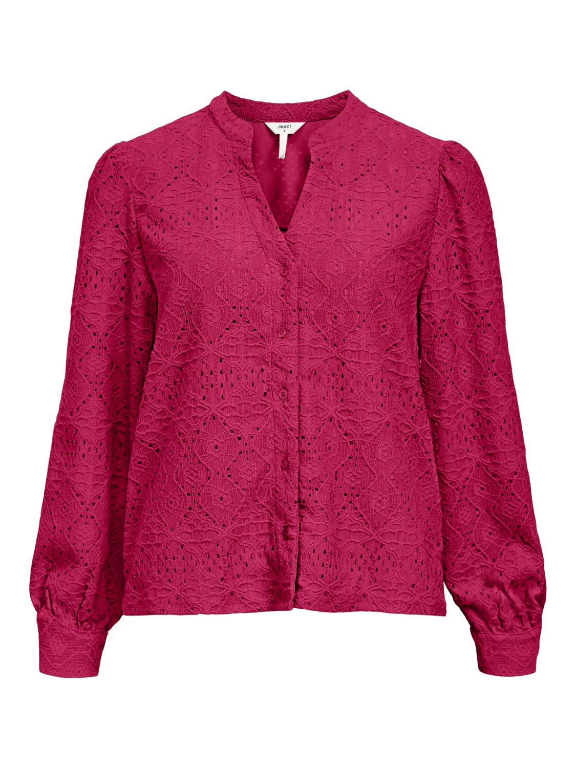 Object OBJFEODORA MARIKA L/S SHIRT NOOS Sangria/Col 23043526