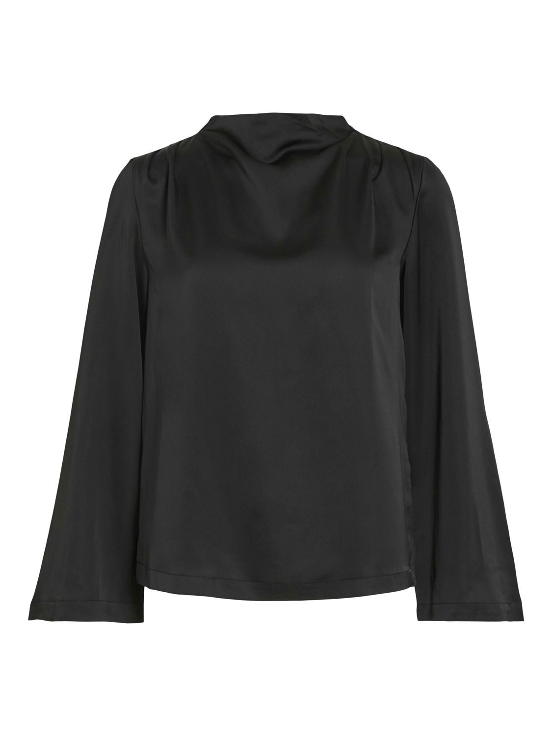 Vila VILUTTO HIGH NECK TOP/R Black Beauty 14102733