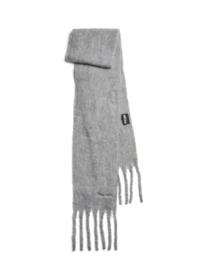 Pieces PCNILEA LONG SCARF PB BC Light Grey Melange 17152569