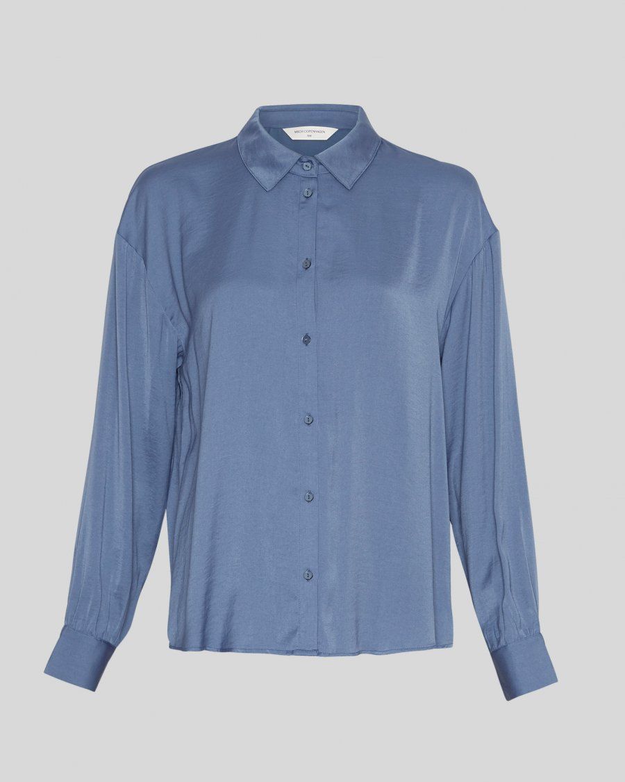 MSCH Copenhagen MSCHSANDELINE MALUCA SHIRT BLUEFIN 18298