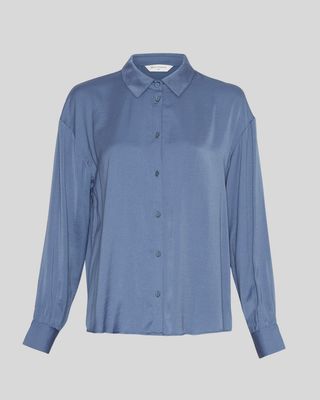 MSCH Copenhagen MSCHSANDELINE MALUCA SHIRT BLUEFIN 18298