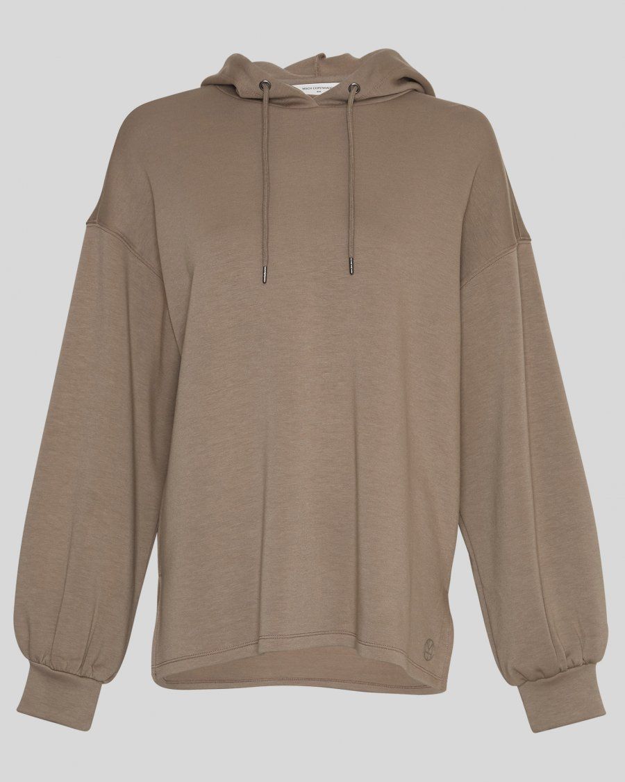 MSCH Copenhagen MSCHJANELLE LIMA Q ICON HOOD SWEATSH Walnut 18767