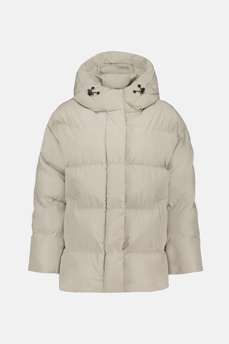 Airforce IVY PUFFER JACKET Taupe Plaza FRW1088-FW24
