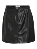 Vila VIPEN COATED HW BRAID SKIRT Black Beauty 14100268