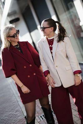 Ambika blazer dress Bordeaux 55506