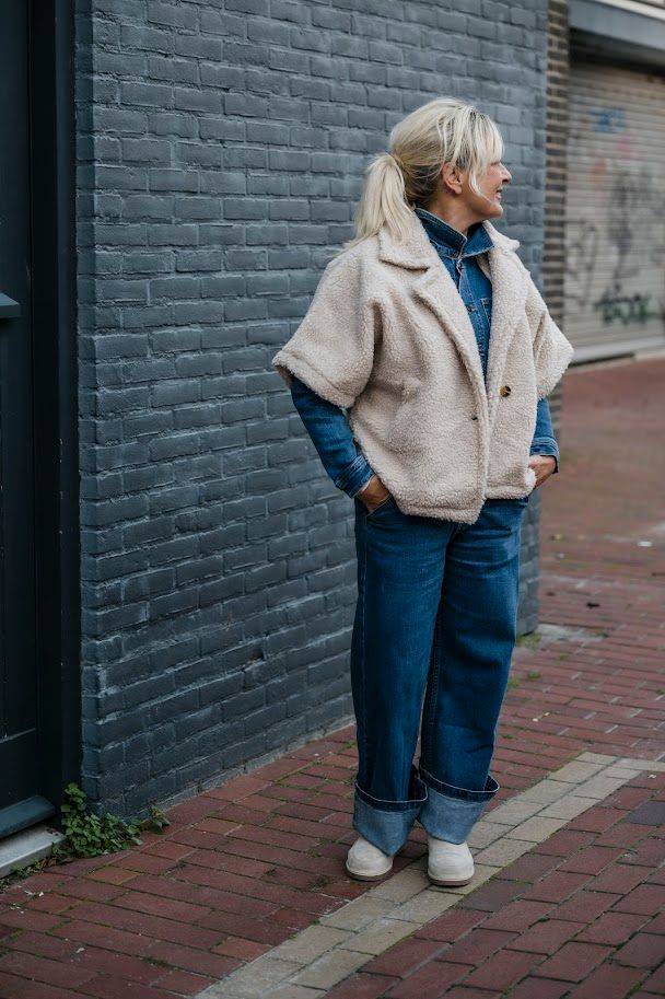 Nameless Teddy Gilet Beige 21851