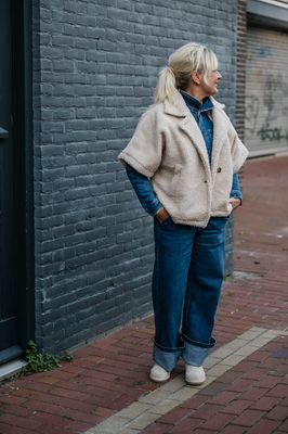 Nameless Teddy Gilet Beige 21851