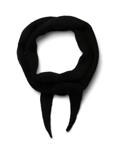 Pieces PCMINNA TRIANGLE SCARF NOOS BC Black 17151045