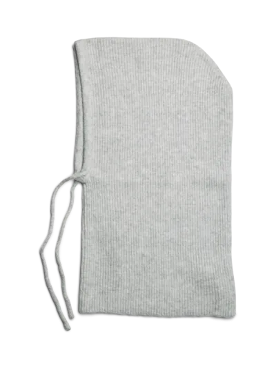 Pieces PCFILISA BALACLAVA BC Light Grey Melange 17116674