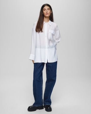 MSCH Copenhagen MSCHBARRINGTON SHIRT BRIGHT WHITE 18736
