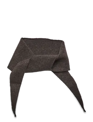 Pieces PCMINNA TRIANGLE SCARF NOOS BC Morel/MELANGE 17151045