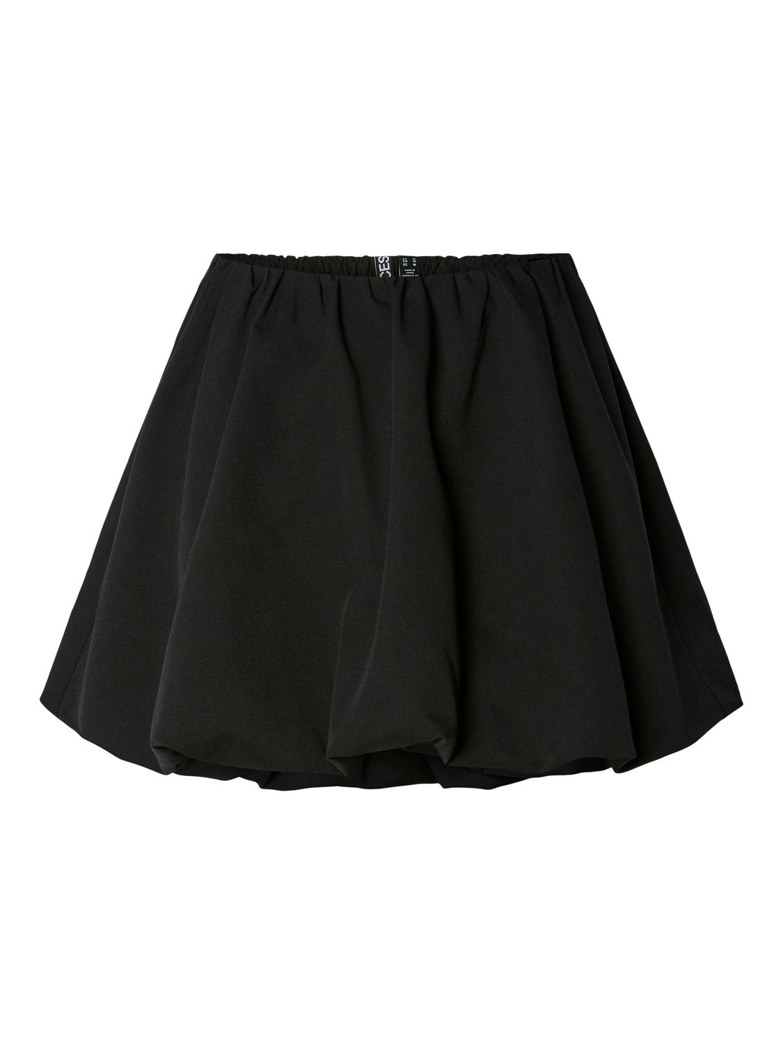 Pieces PCNALILA MW SHORT SKIRT WVN D2D FSY Black 17160247