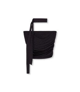 Refined Department strapless glitter top Black R2411859602