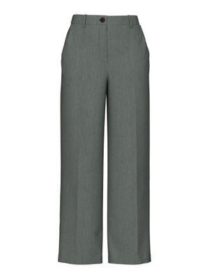 Pieces PCKAMIL HW WIDE PANT NOOS BC Dark Grey Melange 17155335