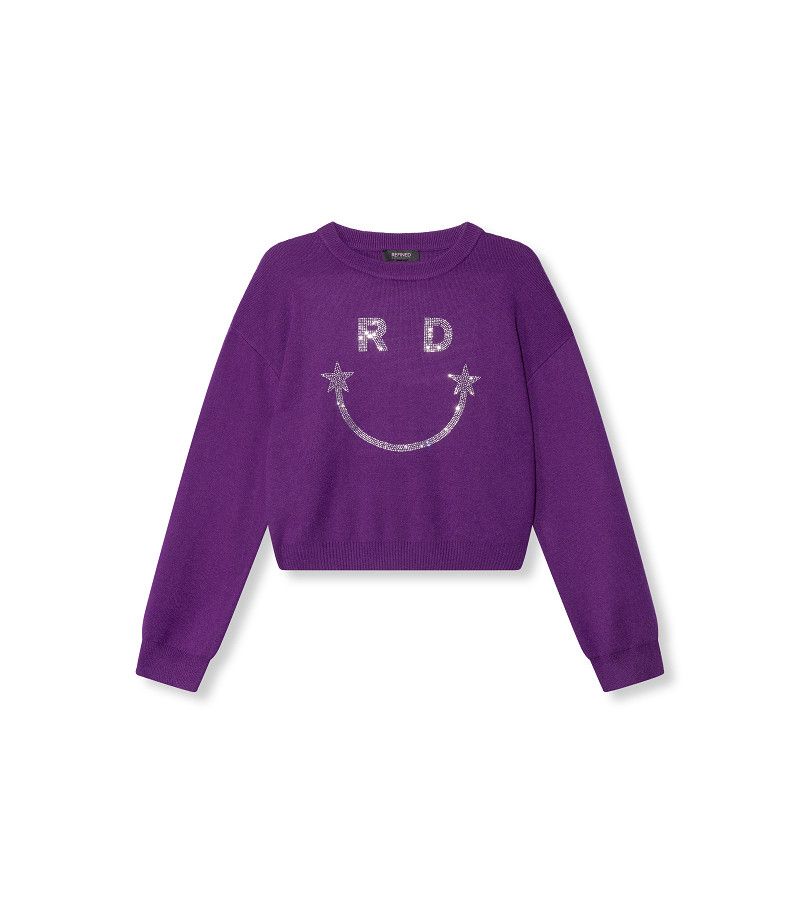 Refined Department Sweater Tiffany Purple R2411695614