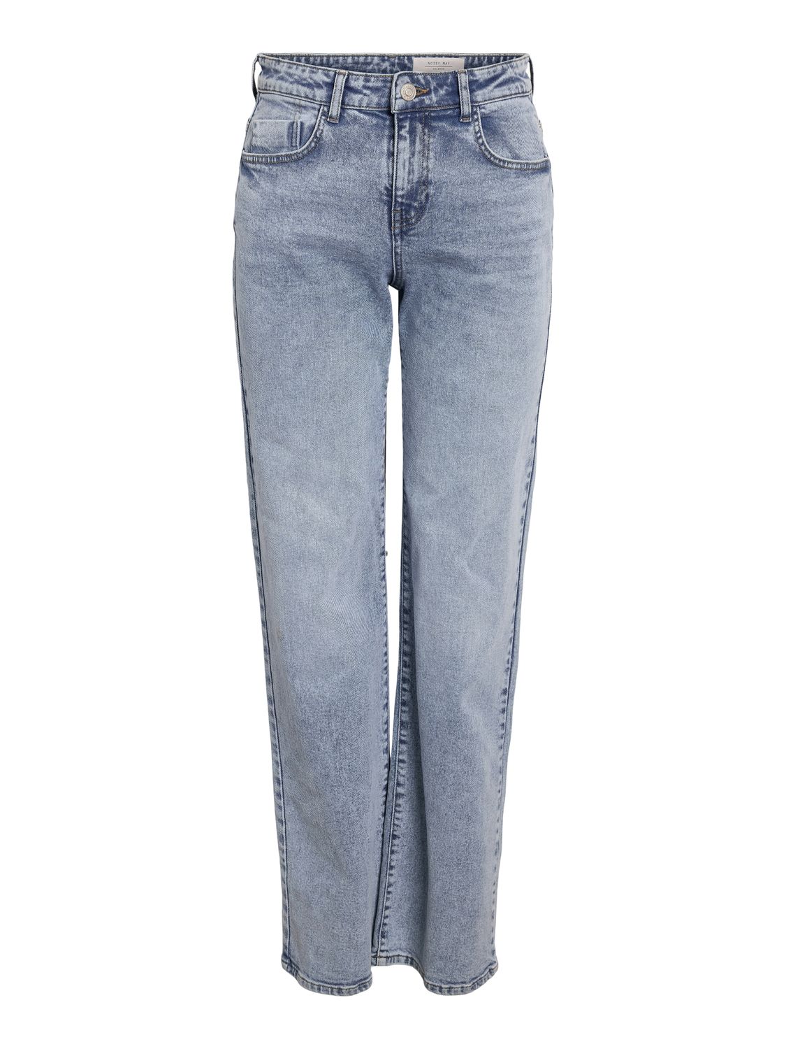 Noisy May NMYOLANDA NW WIDE JEANS AZ359LB FWD: Light Blue Denim 27032321
