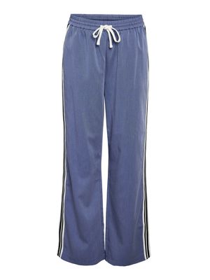 Noisy May NMJESS NW LOOSE PANT Dutch Blue/MELANGE 27032725