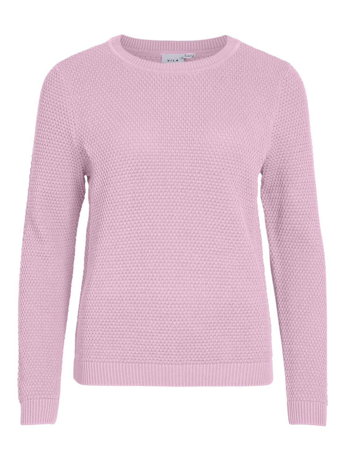 Vila VIDALO O-NECK L/S KNIT TOP- NOOS Winsome Orchid 14082767