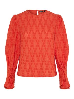 Pieces PCSOLANA LS TOP JRS Grenadine 17156162